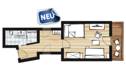 Taurerwirt Zimmer Akelei